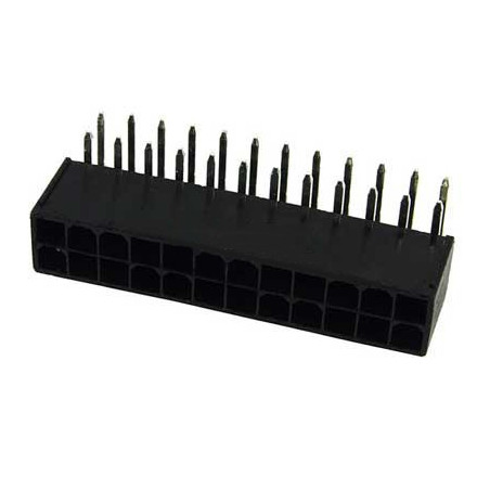 Złącze ATX 24 pin  zasilania z płyty głównej do druku