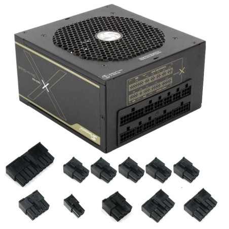 Zestaw wtyczek do zasilaczy Seasonic X-series 11 sztuk