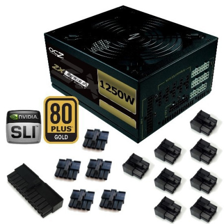 Zestaw wtyczek do zasilaczy OCZ ZX Series 850W / 1000W / 1250W 14 sztuk